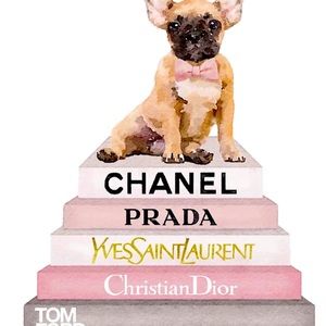 12x16 Chanel Canvas Wall Art Frenchy